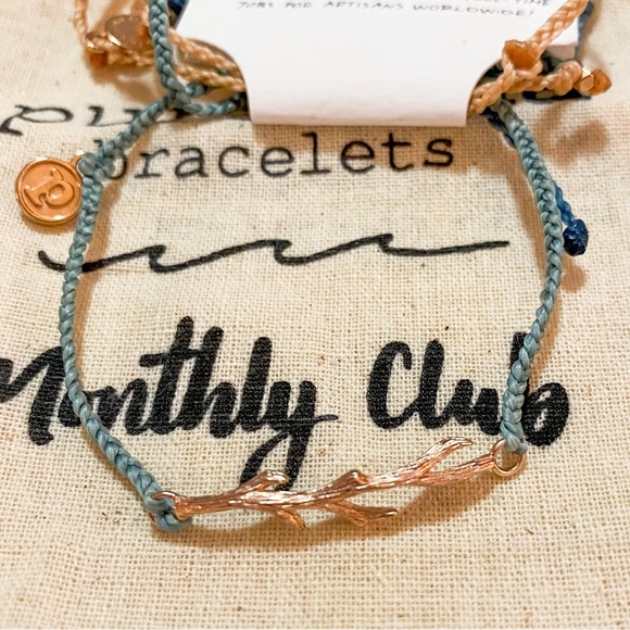 Pura Vida November 2018 “Branch Out” bracelet club set - Picture 4 of 5